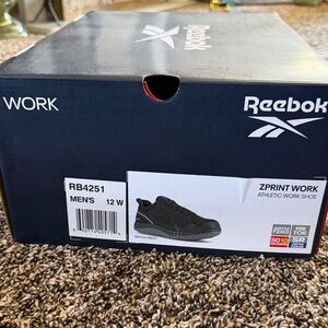 Reebok Men's Black ZPrint Work Shoes